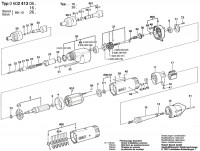 Bosch 0 602 413 164 ---- H.F. Screwdriver Spare Parts